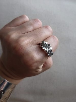 Anillo Cuadritos 1