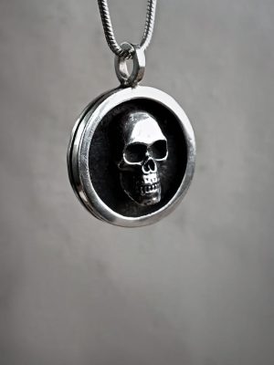 Colgante Medalla Calavera